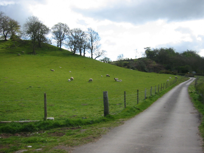 A view from Drakelow Manor Guest House